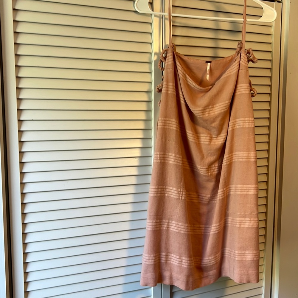 FREE PEOPLE BLUSH Simone Mini Dress Medium